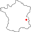 Localisation sur la carte de France