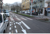 Aménagements cyclables - Avenue Charles De Gaulle Aix-les-Bains