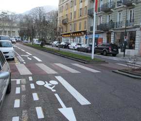 Aménagements cyclables - Avenue Charles De Gaulle Aix-les-Bains