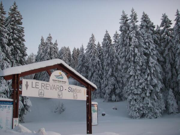 Station de ski nordique du Revard : porte d'entrée