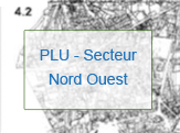 Carte du secteur Nord Ouest du PLU